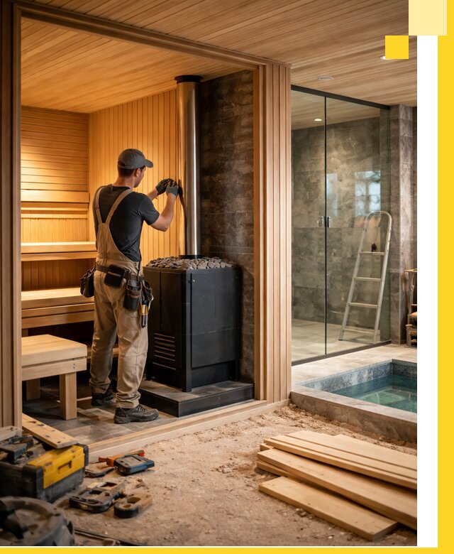 Полное строительство банных комплексов под ключ в Саратове