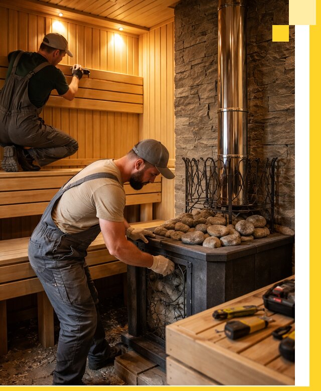 Комплексный дизайн бань, саун и зон отдыха в Саратове