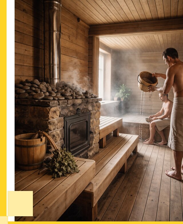 Интерьеры бань и обшивка изнутри в Саратове от 86981 р. | ЭриданСрт