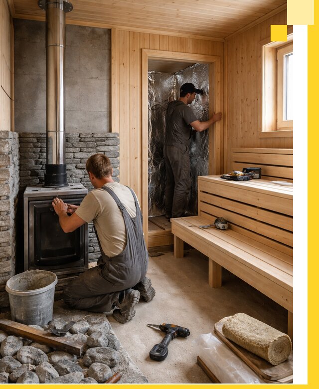 Строительство и изготовление бань под ключ в Саратове