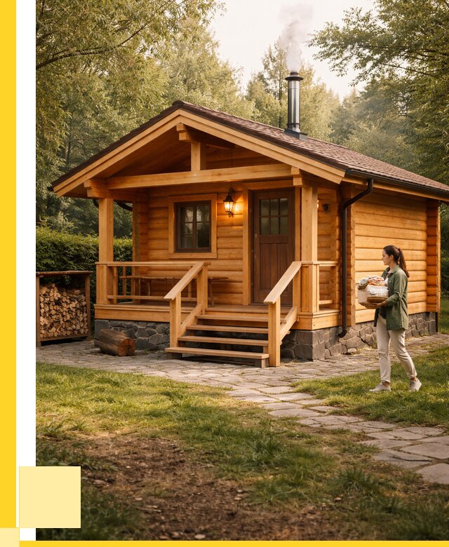 Купить баню под ключ в Саратове от 665145 р. | ЭриданСрт