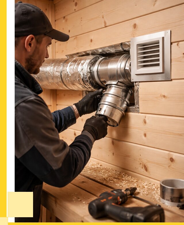 Монтаж вентиляции бани в Саратове от 12280 р. | ЭриданСрт