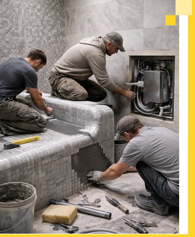 Проекты хамамов под ключ в Саратове и дизайн и строительство