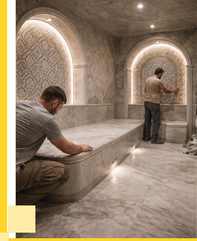 Турецкие бани под ключ в Саратове от 255825 р. | ЭриданСрт