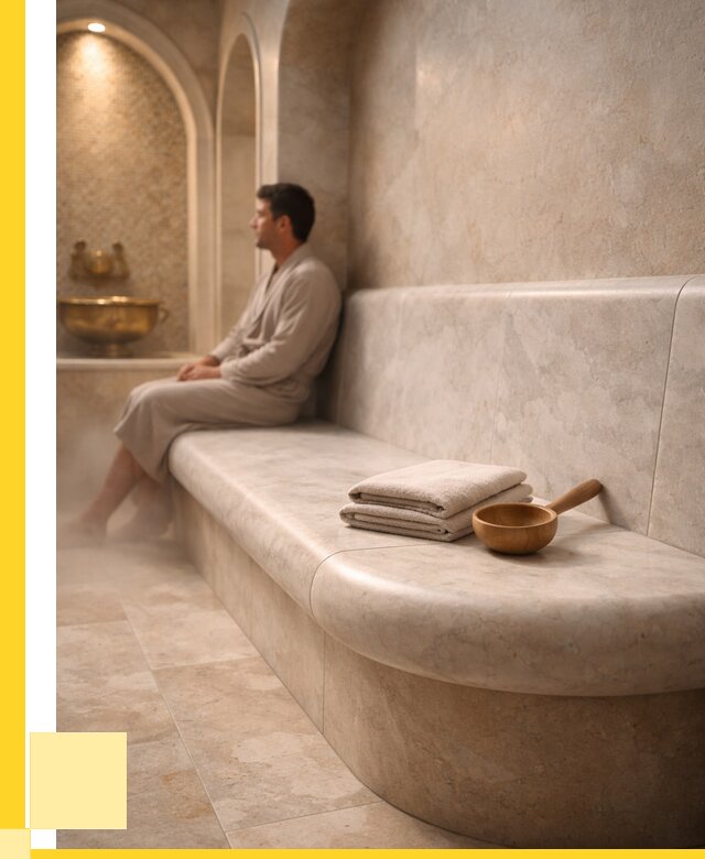 Сиденья для хамама в Саратове под ключ от 12280 р. | ЭриданСрт