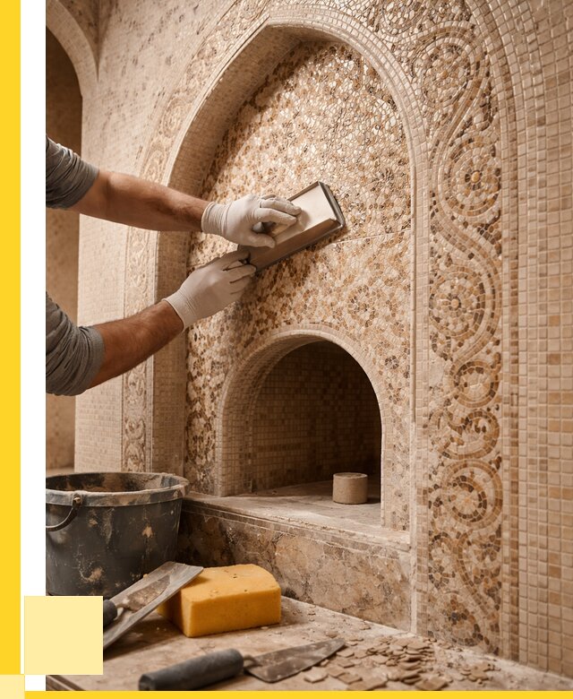 Мозаика для хамама в Саратове под ключ от 5117 р. | ЭриданСрт