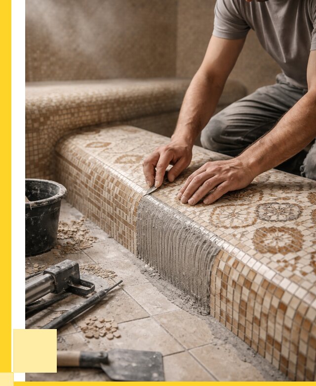 Плитка для хамама под ключ в Саратове от 3582 р. | ЭриданСрт