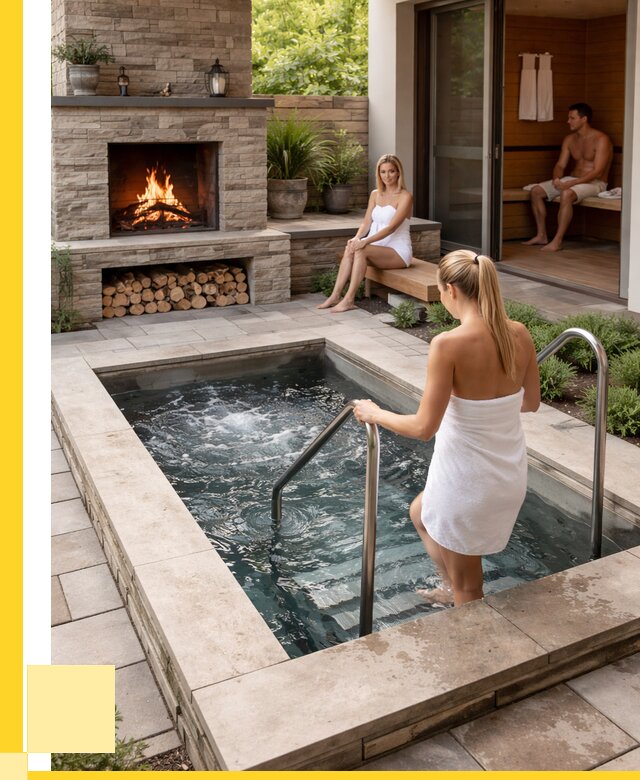 Холодные купели под ключ в Саратове от 46049 р. | ЭриданСрт